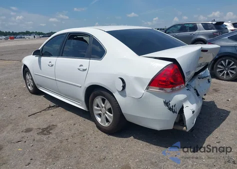 2015 Chevrolet Impala Limited Ls z USA, uszkodzony, nr VIN 2G1WA5E38F1121775